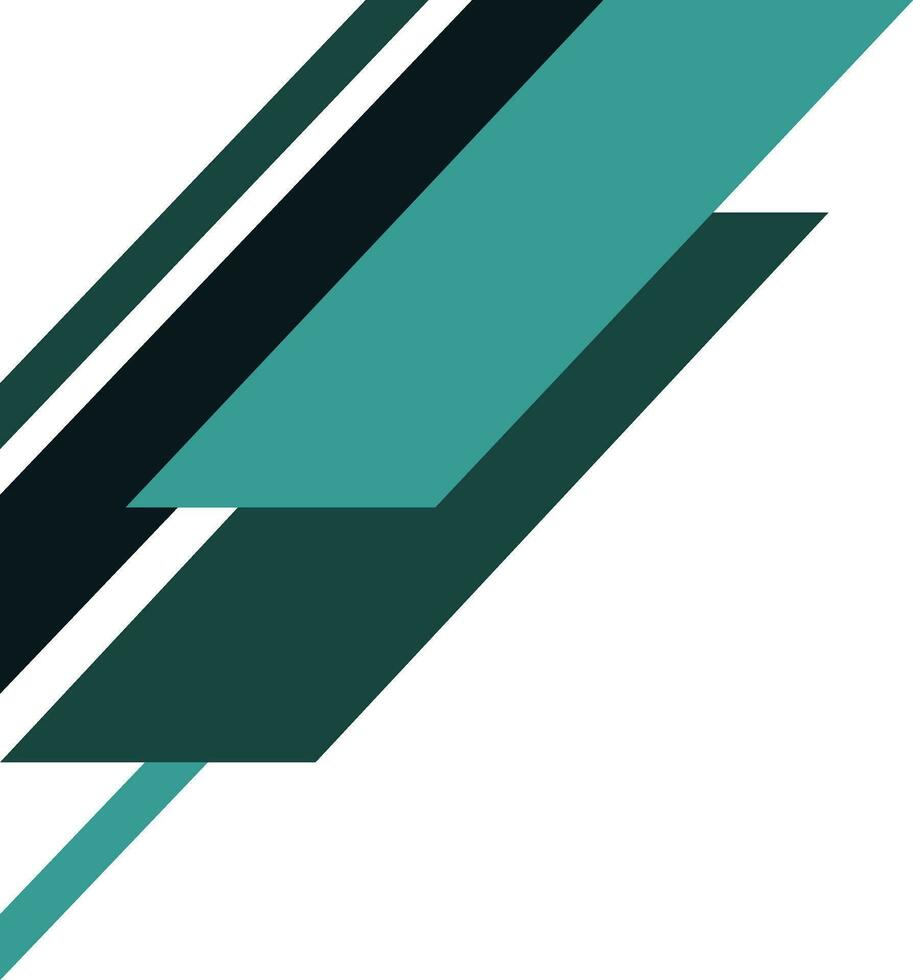 Modern Parallelogram Corner vector