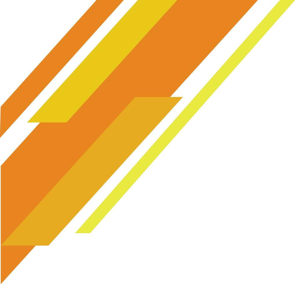 Modern Parallelogram Corner vector