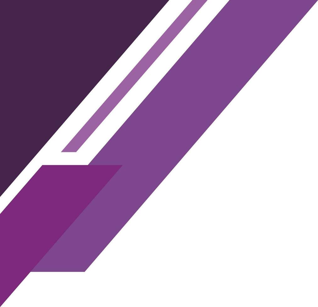 Modern Parallelogram Corner vector