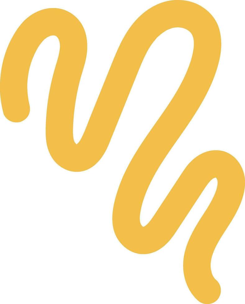Wavy Squiggle Element vector