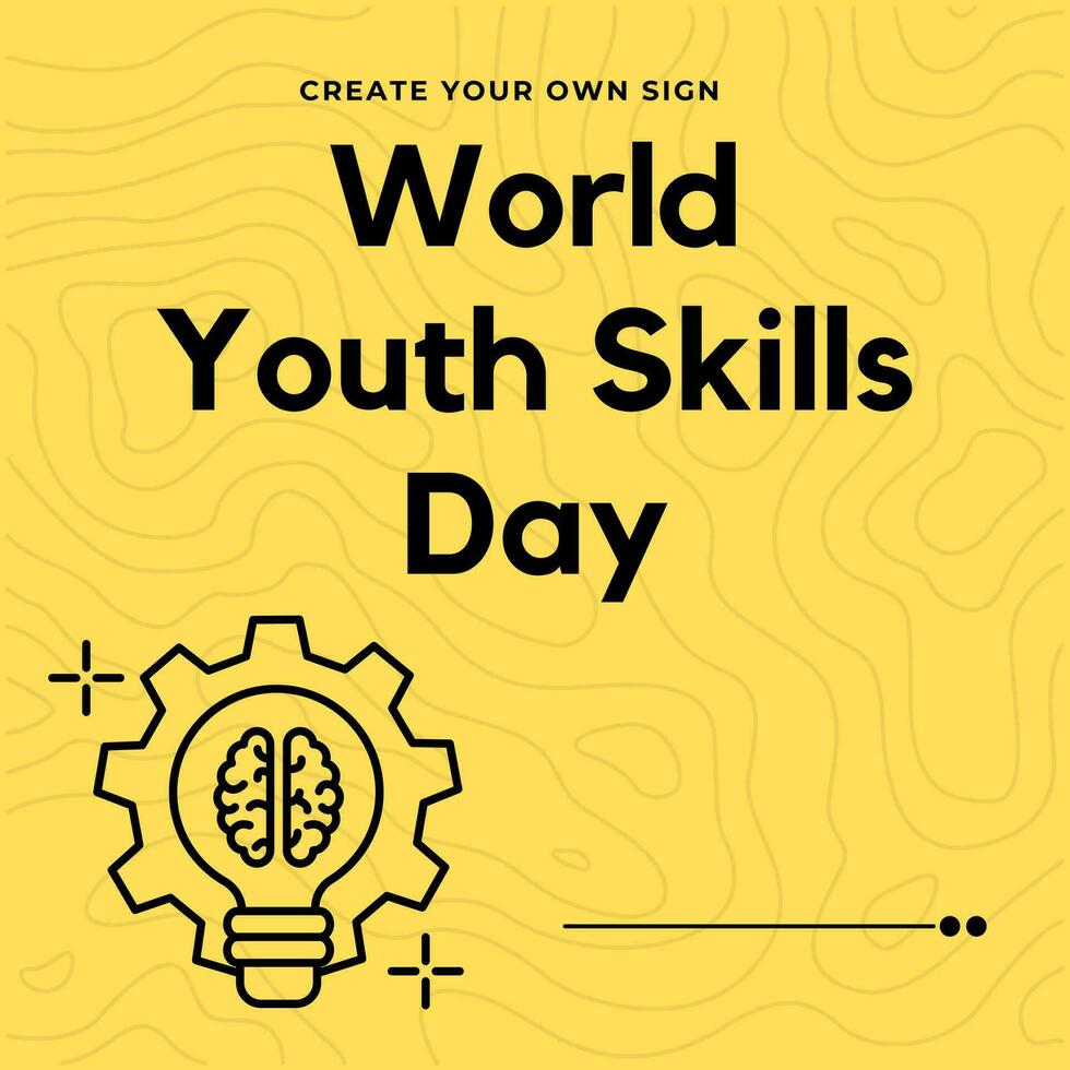 World Youth day poster campaign. good for greeting card, background, wallpaper, print, background, vector eps 10 file foramt