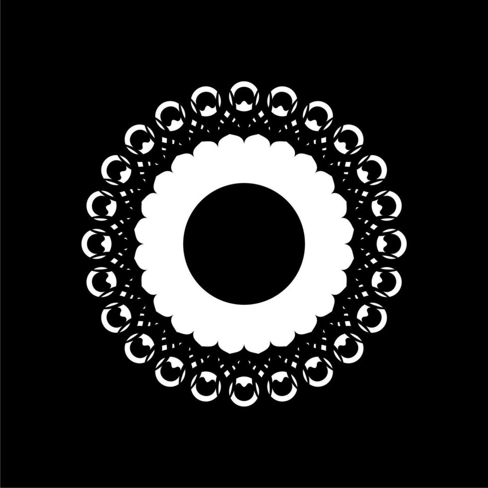 Ornamental Motive Pattern, Artistic Circle-Shaped, Modern Contemporary Mandala, for Decoration, Background, Decoration or Graphic Design Element. Vector Illustration