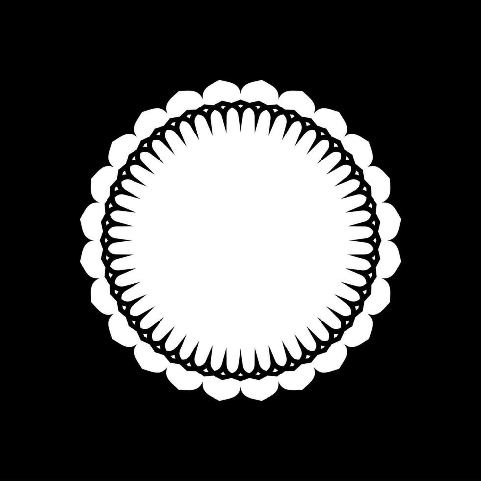 Ornamental Motive Pattern, Artistic Circle-Shaped, Modern Contemporary Mandala, for Decoration, Background, Decoration or Graphic Design Element. Vector Illustration