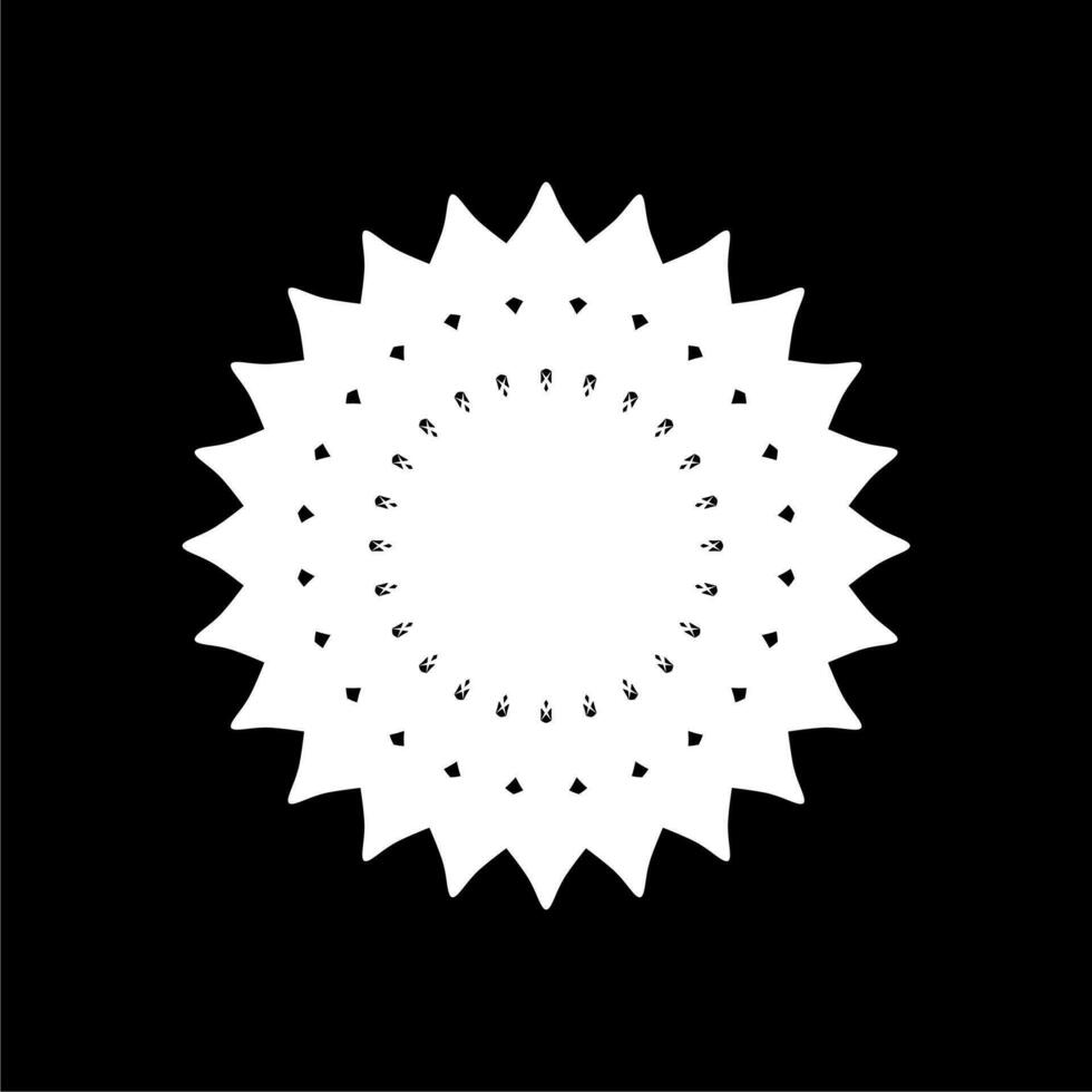 Ornamental Motive Pattern, Artistic Circle-Shaped, Modern Contemporary Mandala, for Decoration, Background, Decoration or Graphic Design Element. Vector Illustration