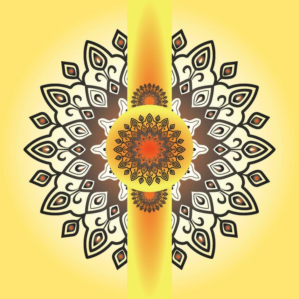 mandala for all background vector