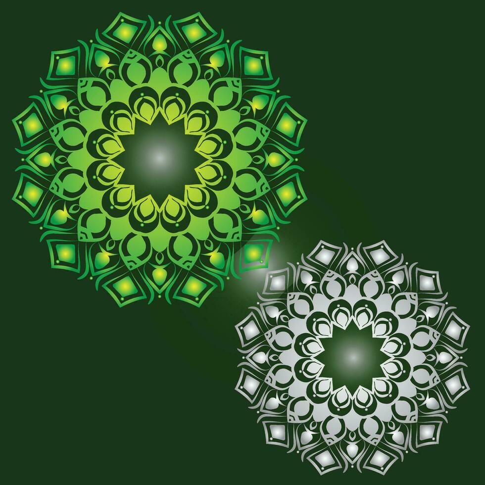 mandala luxury art vector