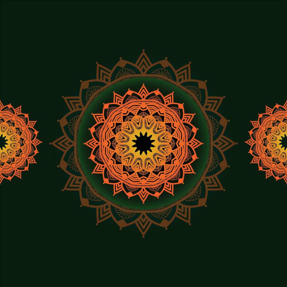 mandala luxury art vector