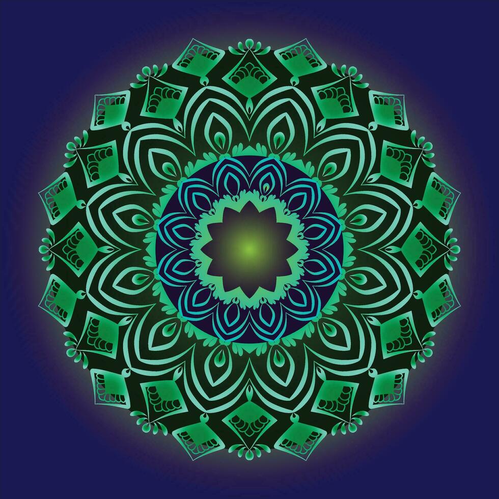 mandala luxury art vector