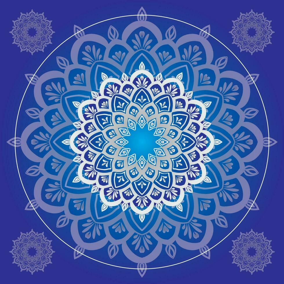 mandala for all background vector