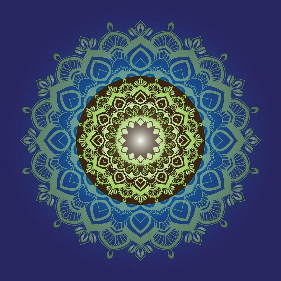 mandala luxury art vector
