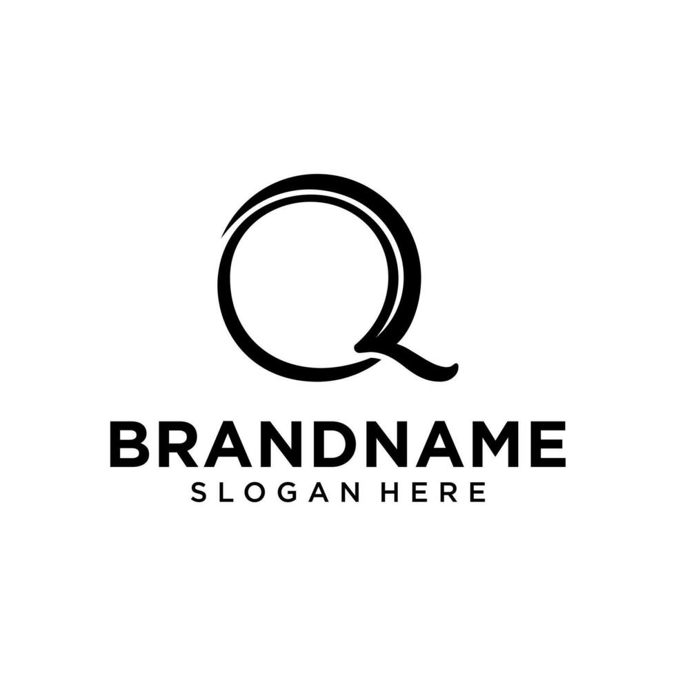 Letter q logo design inspirations vector