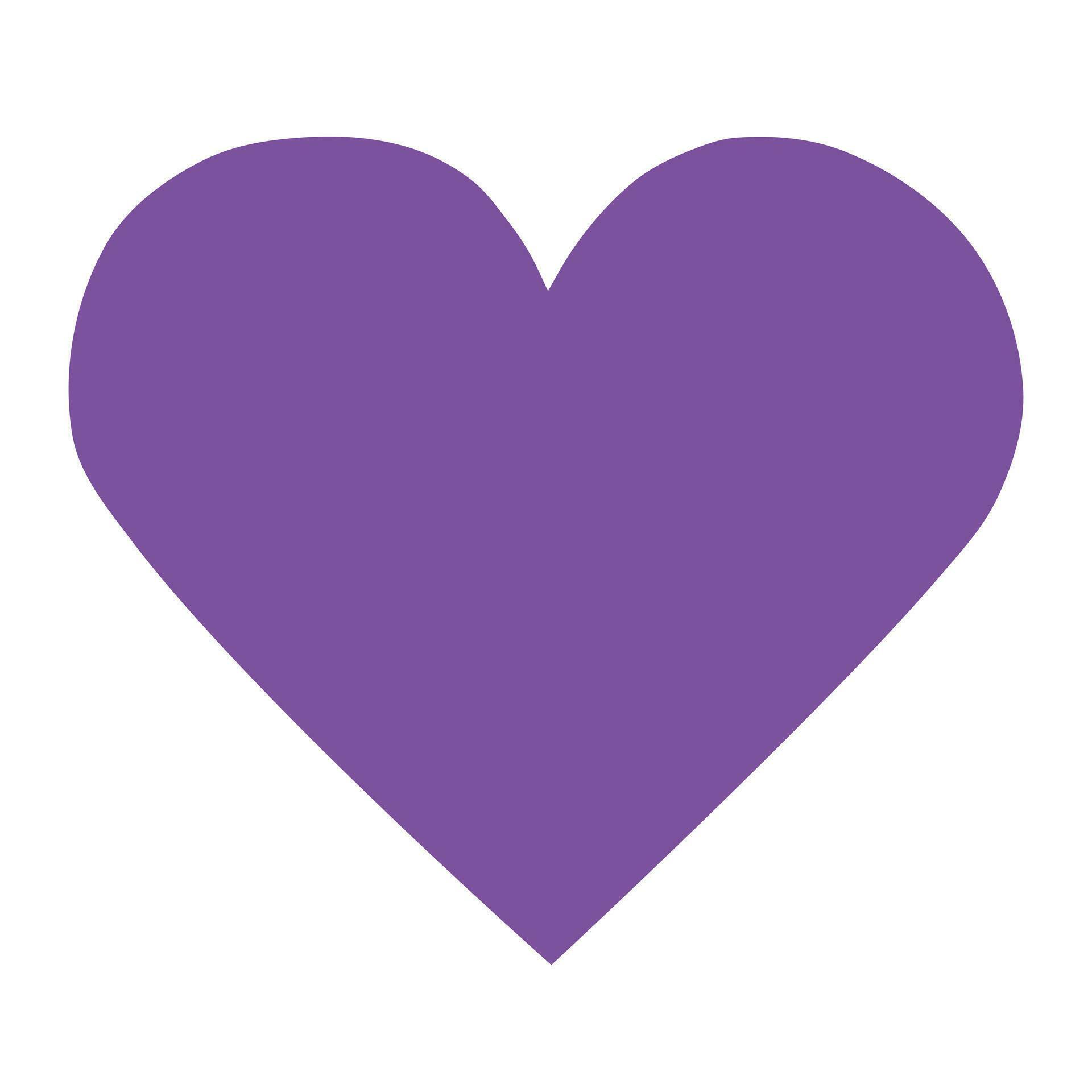 Flat design of purple heart 25916031 Vector Art at Vecteezy