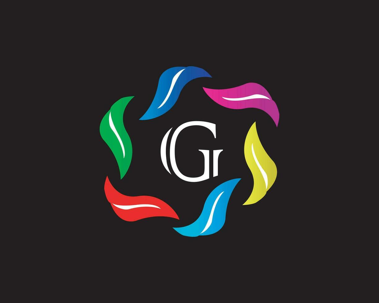illusrtated Designed Logo vector