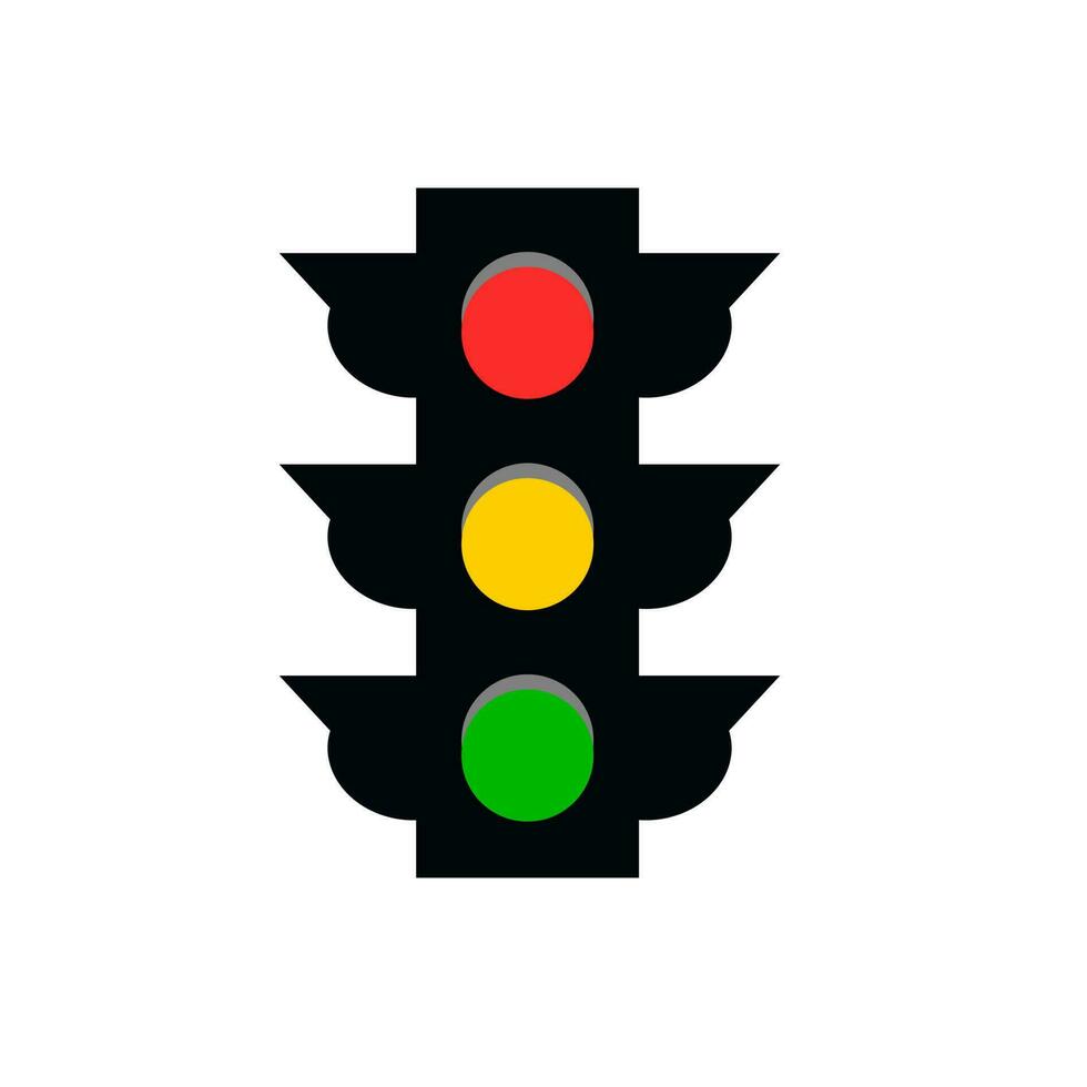 Traffic light illustration vector