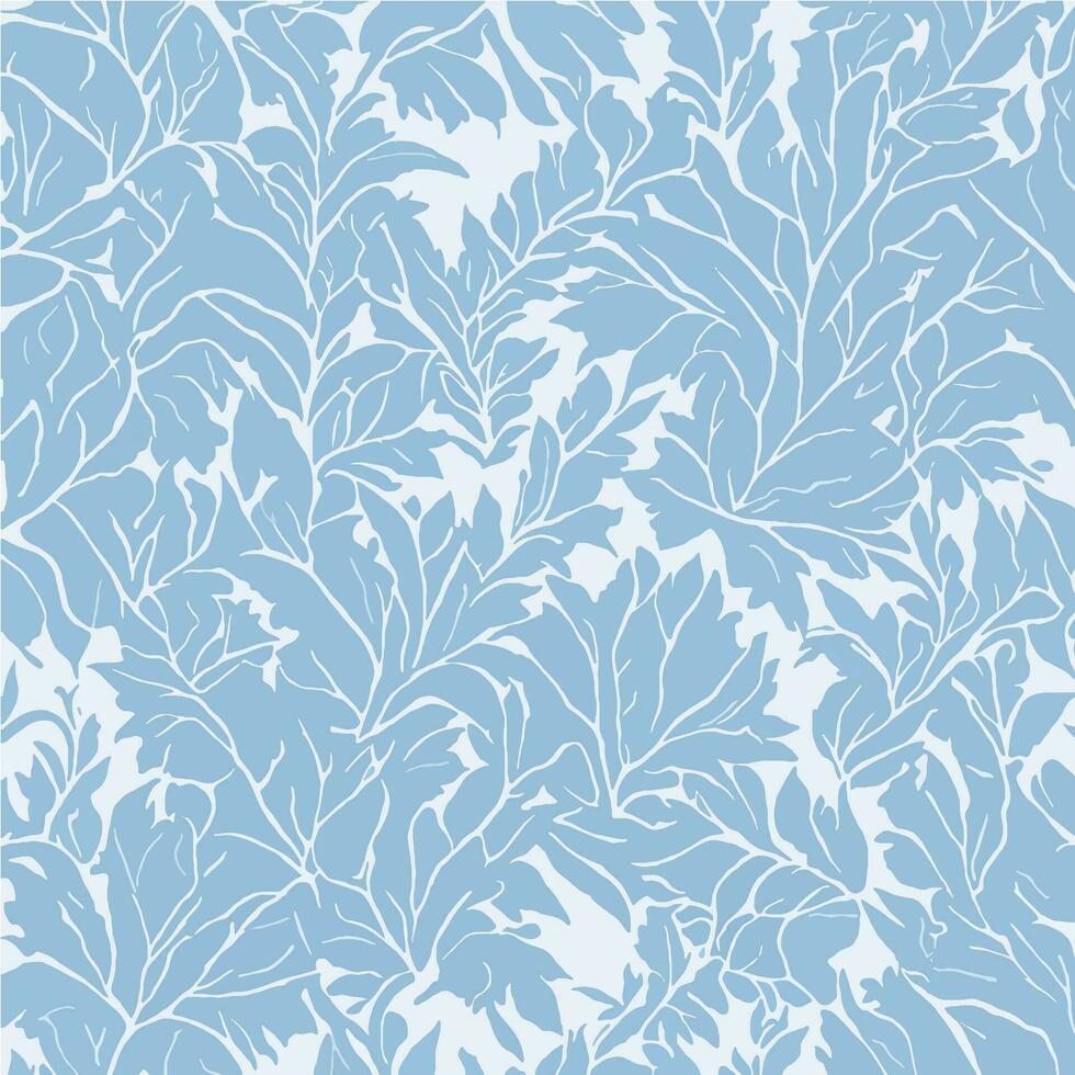 Seamless Climbing Flowers Floral Pattern and Fabric Design vector