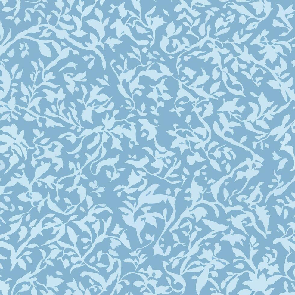 Seamless Climbing Flowers Floral Pattern and Fabric Design vector