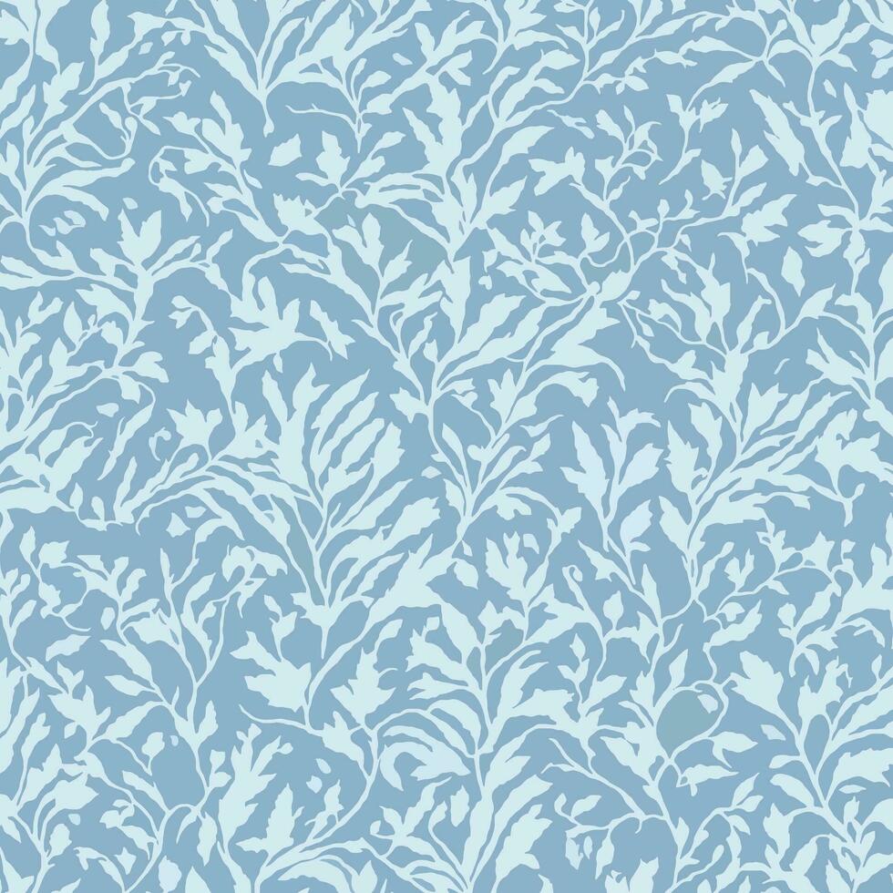 Seamless Climbing Flowers Floral Pattern and Fabric Design vector
