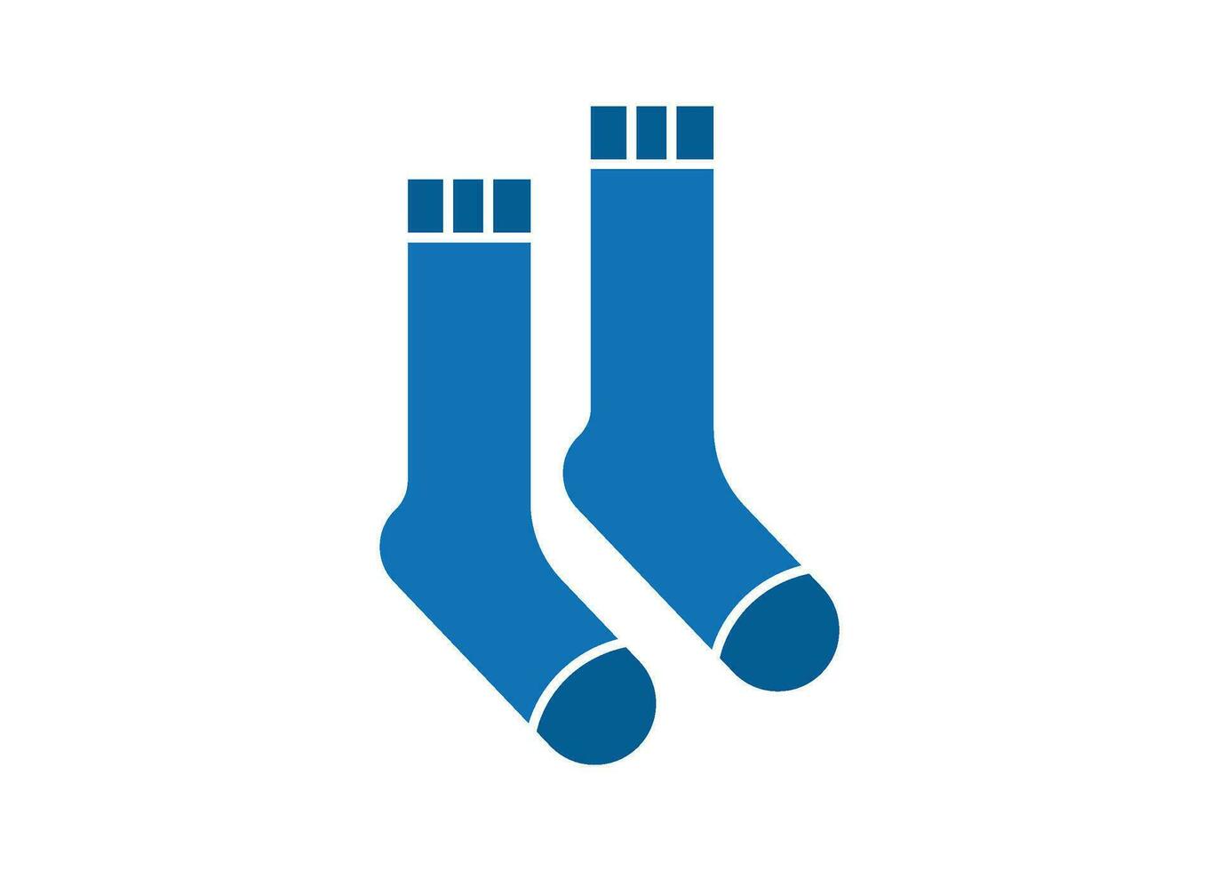 Socks icon clipart design template illustration isolated vector