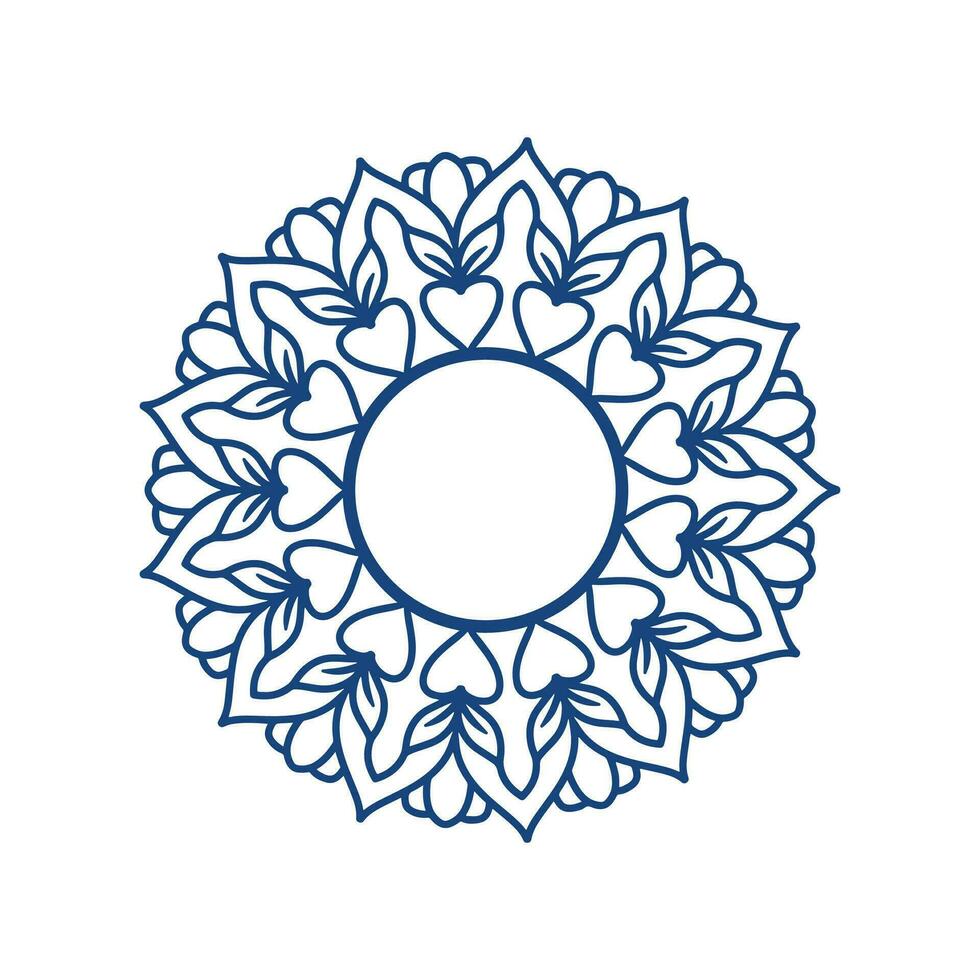 circular modelo en formar de mándala oriental patrón, vector ilustración. islam, Arábica, indio, turco, Pakistán, chino, otomano motivos