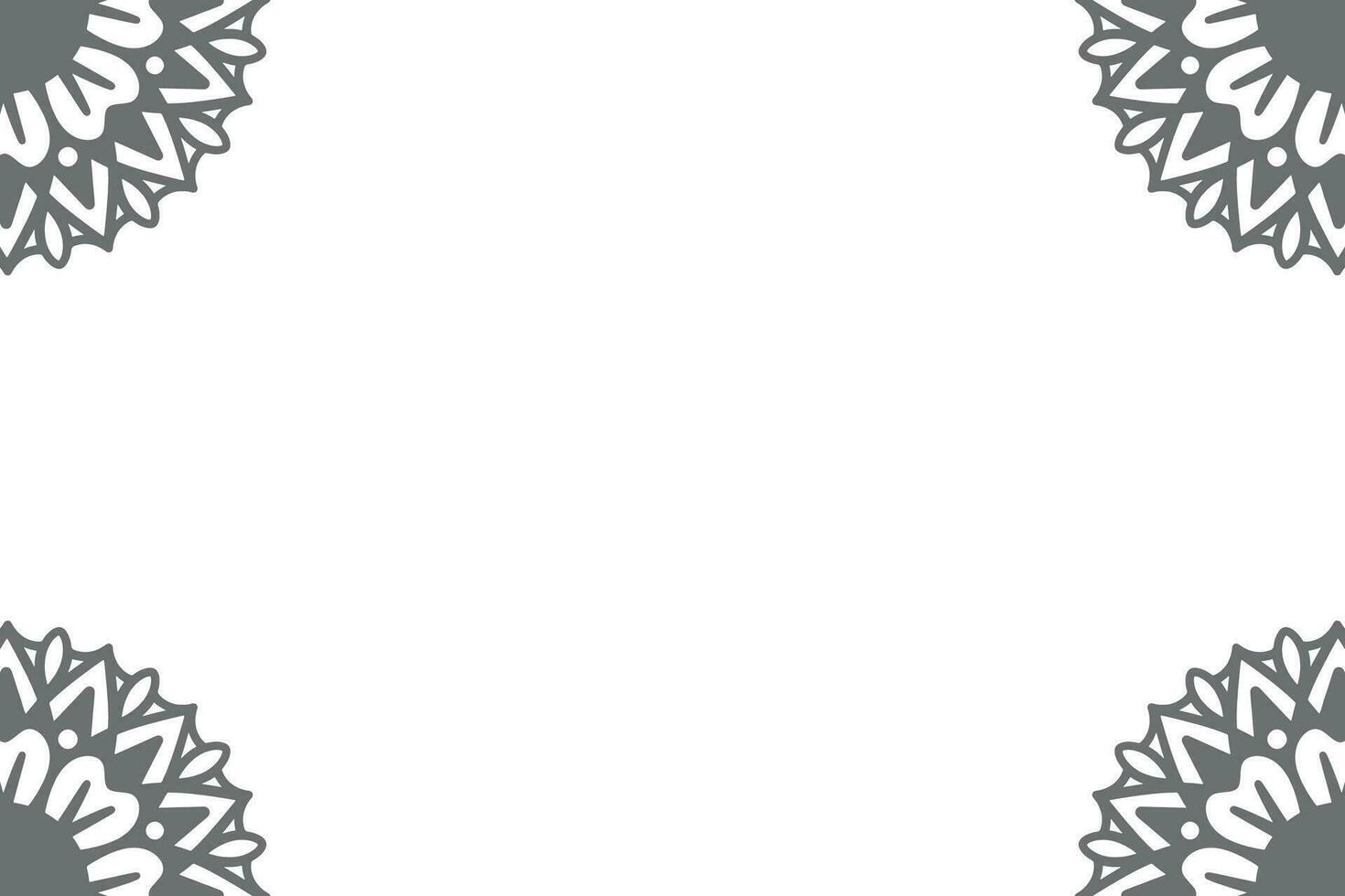 Mandala Background ethnic style design vector illustration