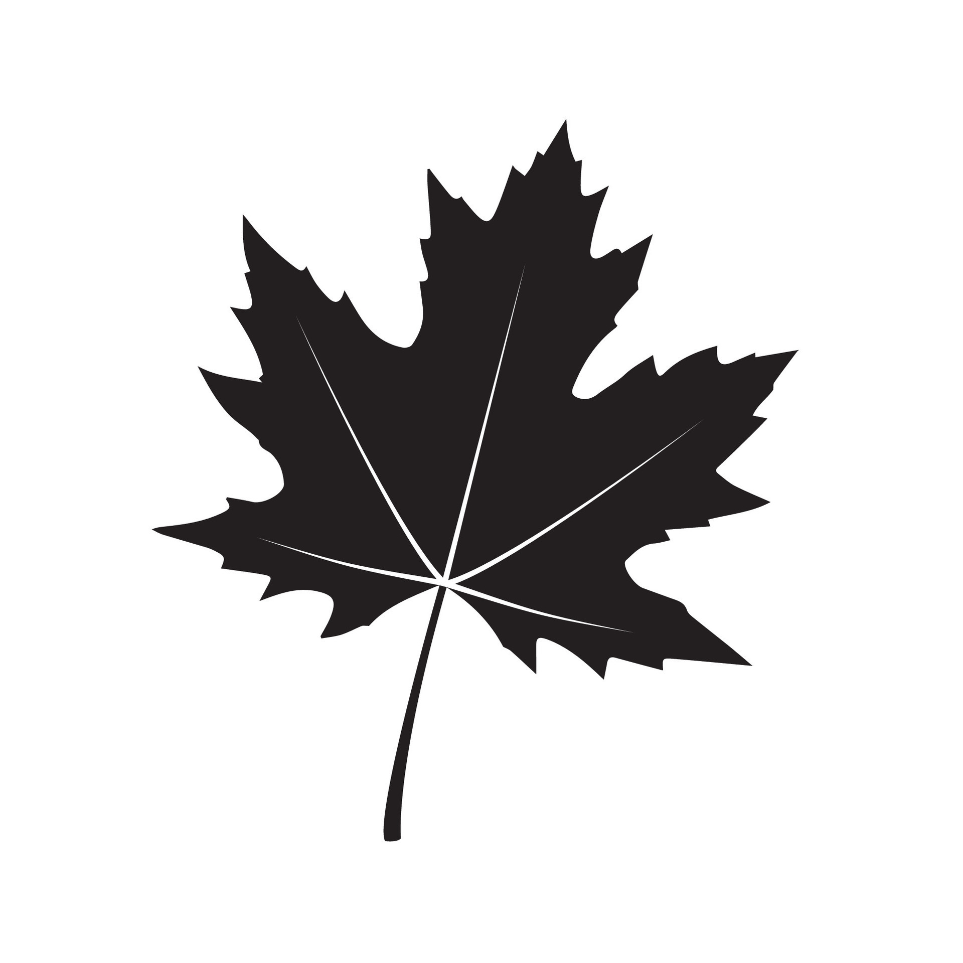 Canadian icon autumn leaves vector 25916879 Vector Art at Vecteezy