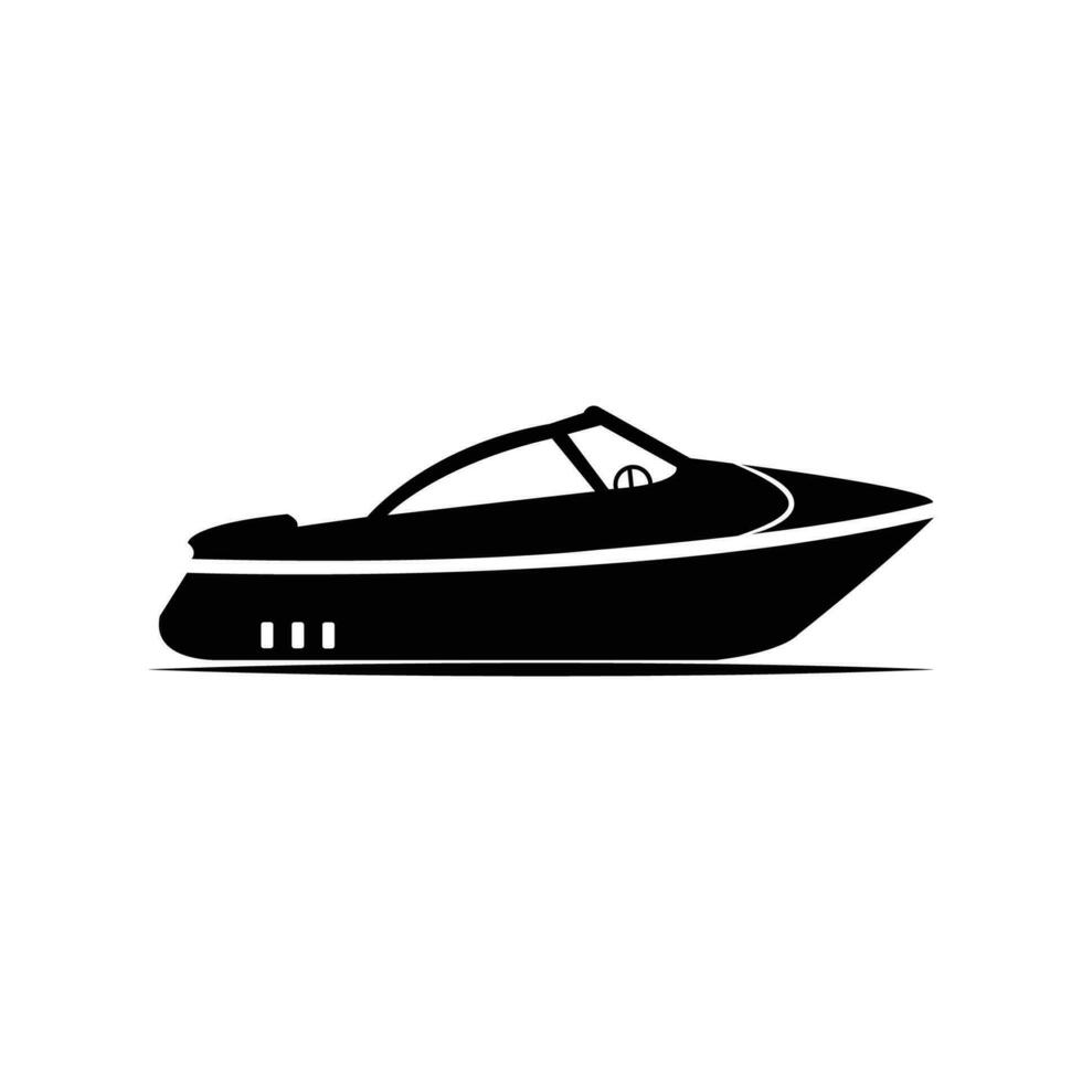 bote, navegar, navegación, barco, yate icono. vector ilustración, plano diseño.