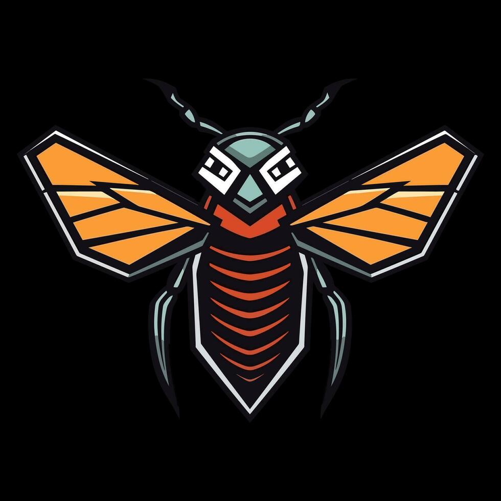 Exquisite hand-drawn insect illustrations for logo designs that blend artistry and nature. Evocative, intricate, and visually captivating vector