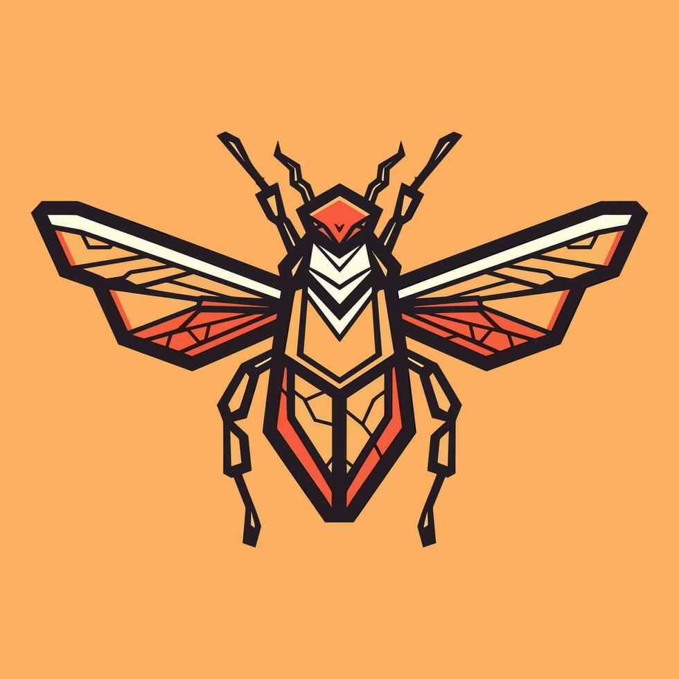 Exquisite hand-drawn insect illustrations for logo designs that blend artistry and nature. Evocative, intricate, and visually captivating vector