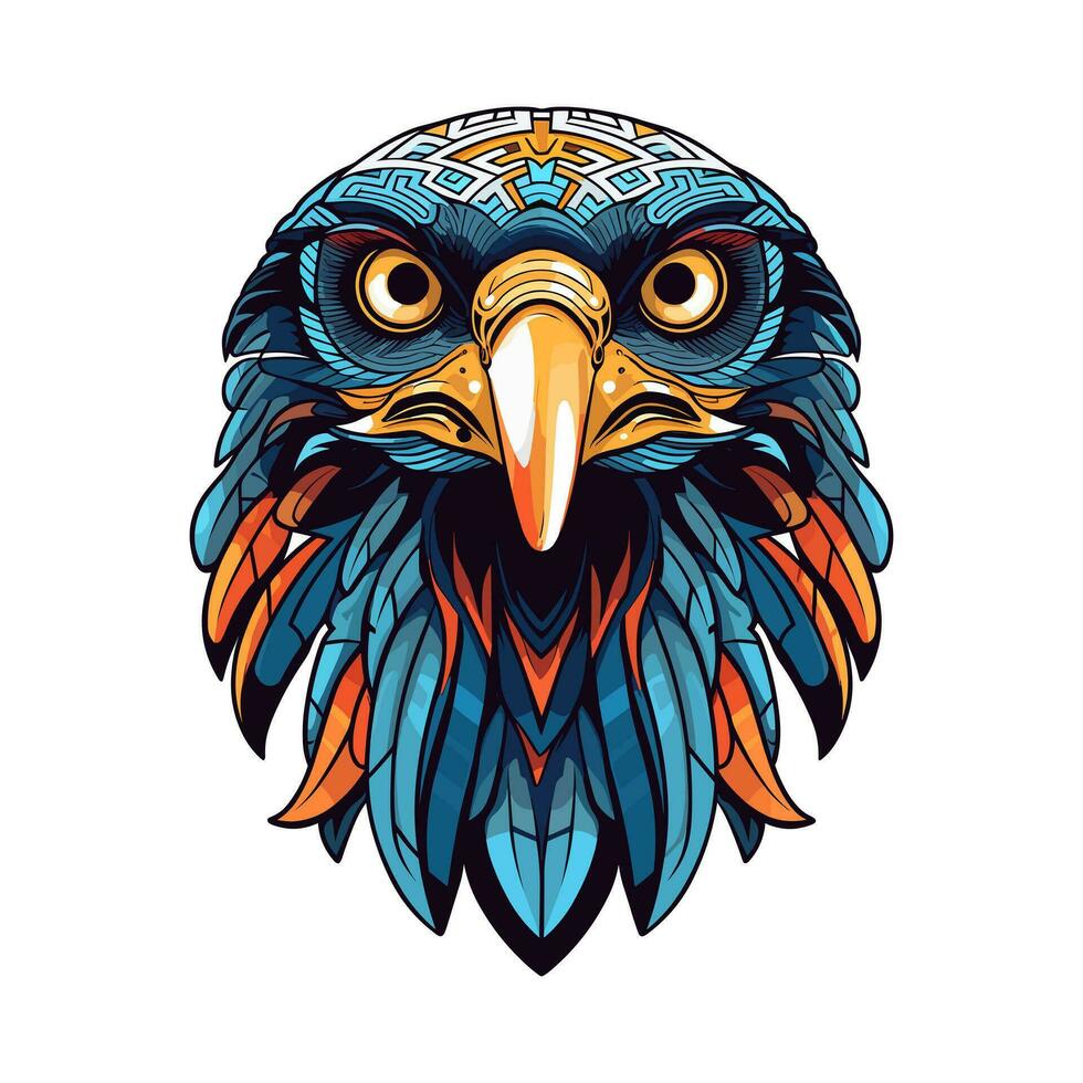 Eagle logo vector clip art illustration