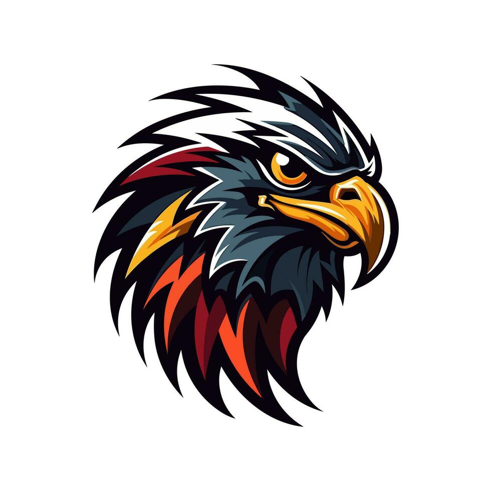 águila logo vector acortar Arte ilustración