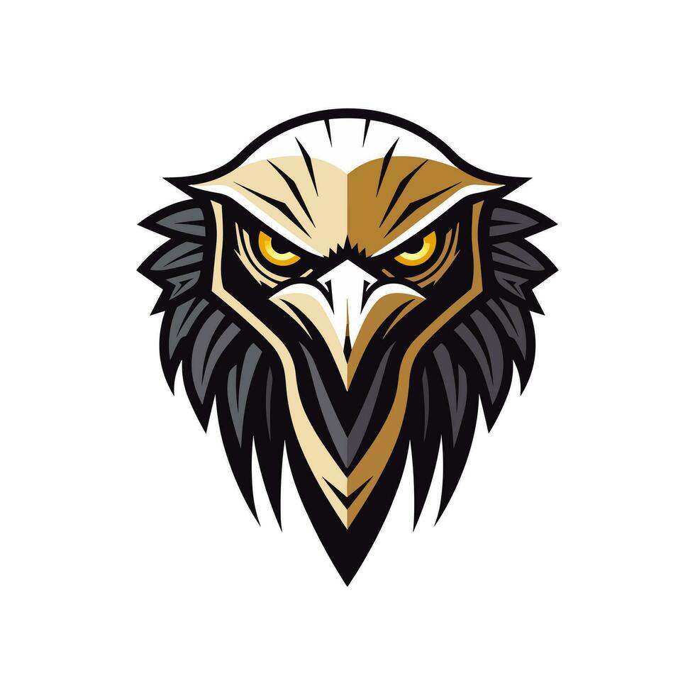 Eagle logo vector clip art illustration