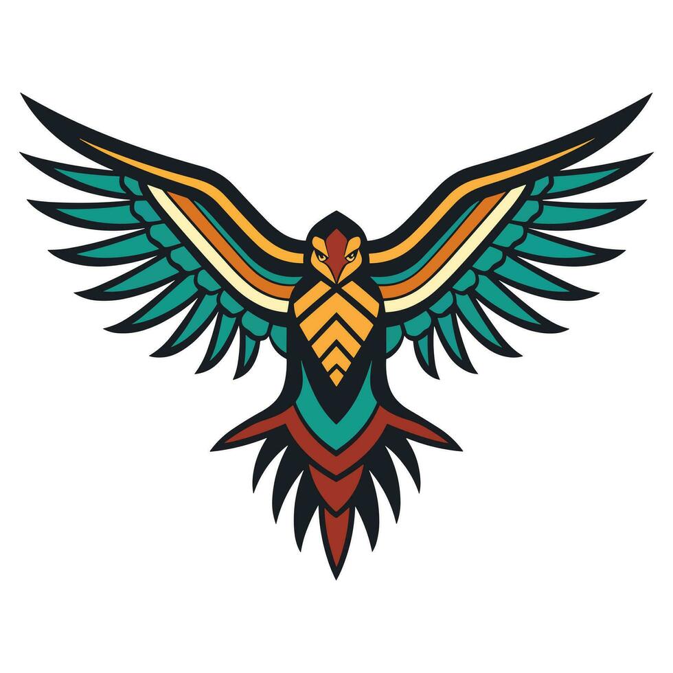 águila logo vector acortar Arte ilustración