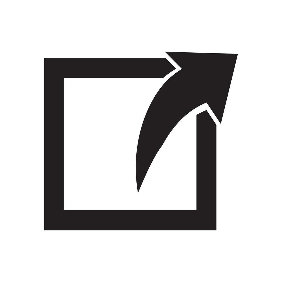 Action sign icon, flat design best vector icon