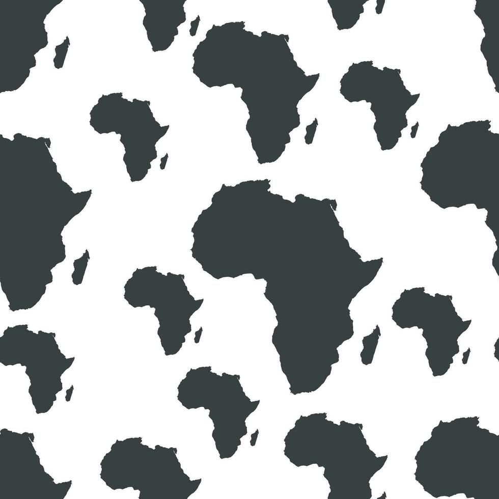 Africa seamless pattern background icon. Flat vector illustration. Africa sign symbol pattern.