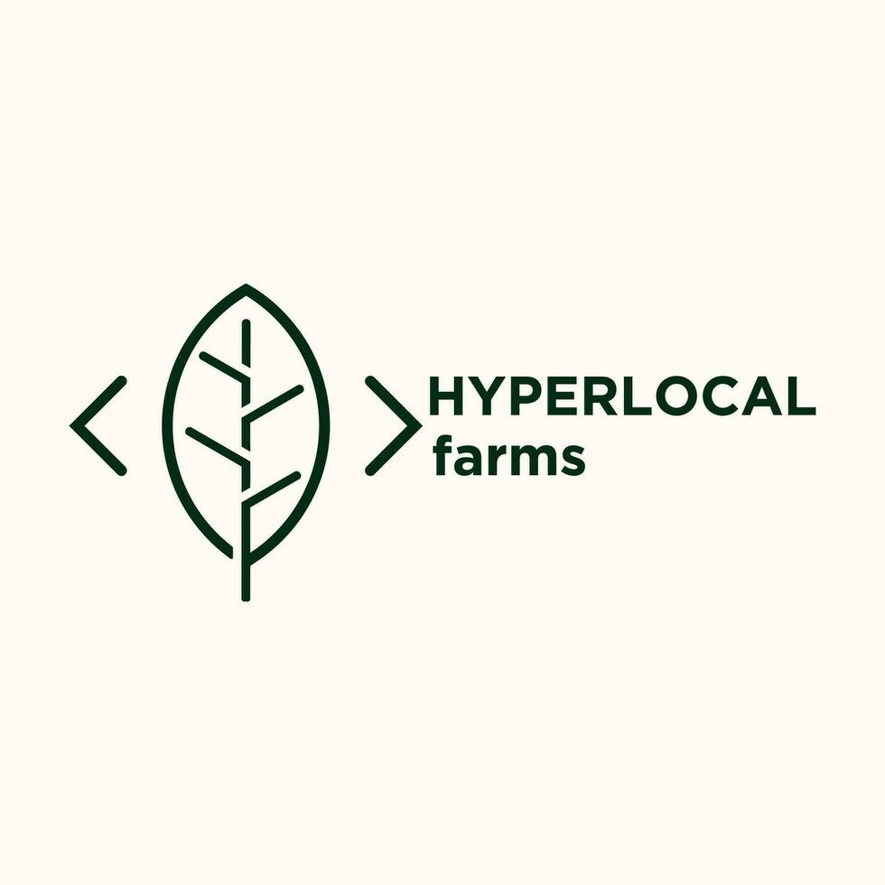 Agriculture Hyperlocal farm vector logo template. This design use location or map symbol. Suitable for nature or environment.