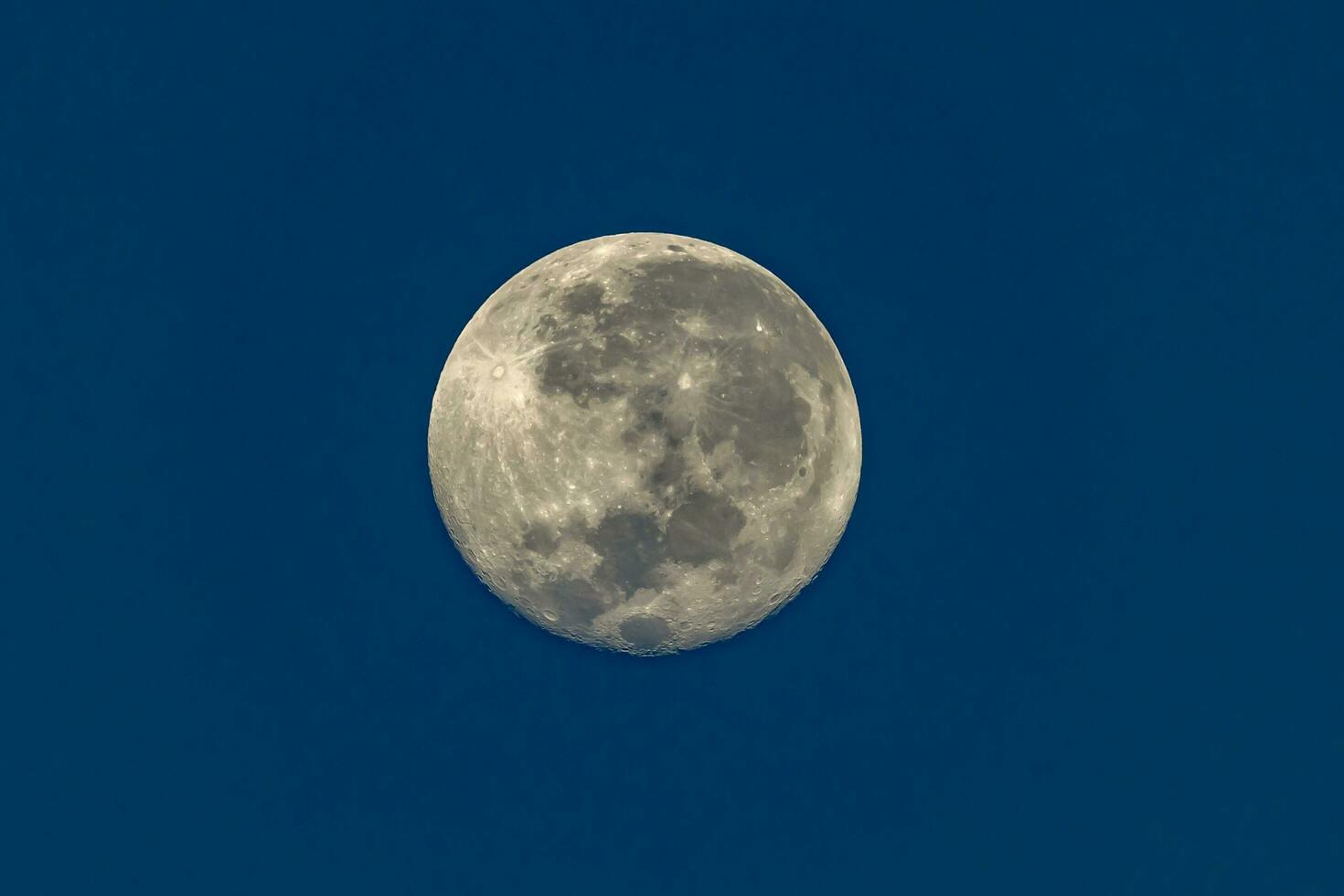 The Moon from Outback Australia photo