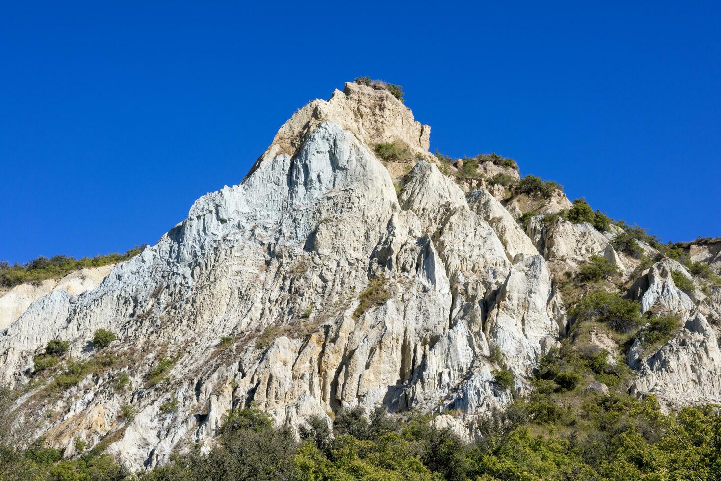 Clay Cliffs, South Island, New Zealand photo