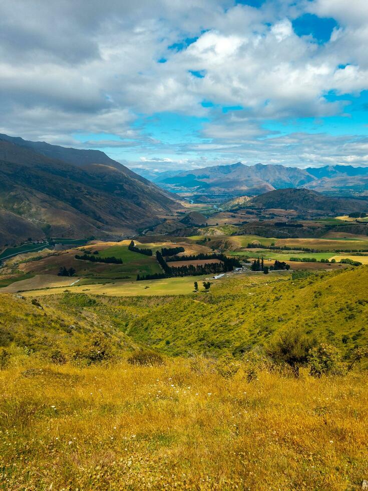Crown Range, Queenstown, New Zealand photo