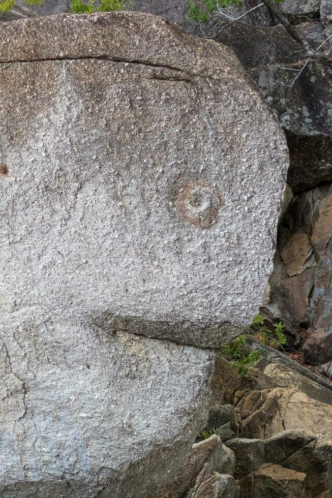 granito garganta, queensland, Australia foto