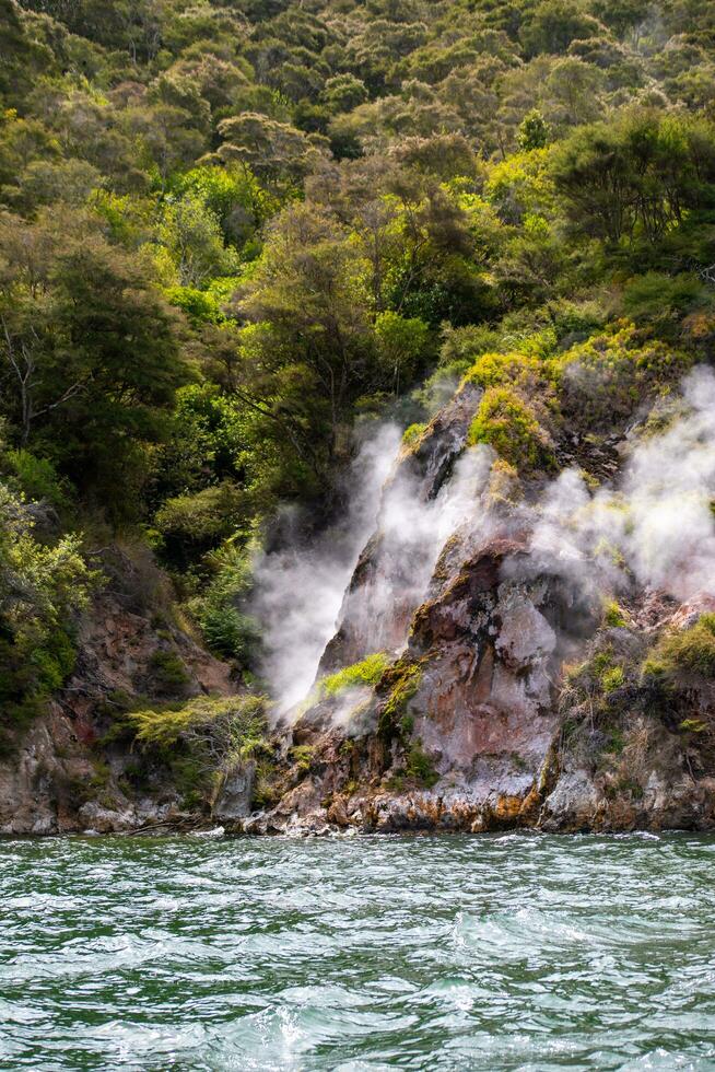 Rotorua geotermales nuevo Zelanda foto