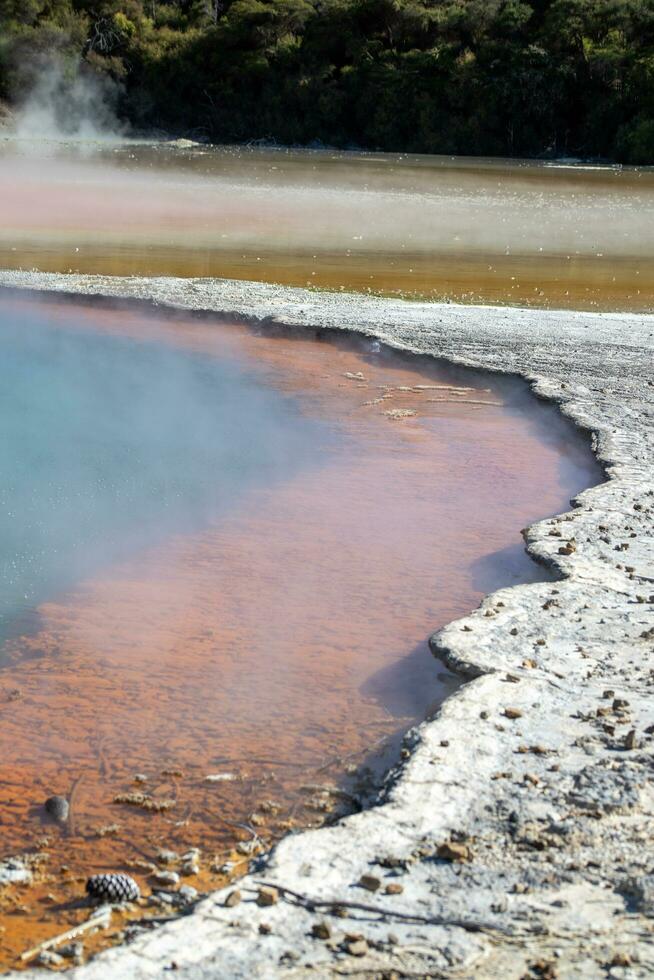 Wai-o-tapu, Rotorua, New Zealand photo