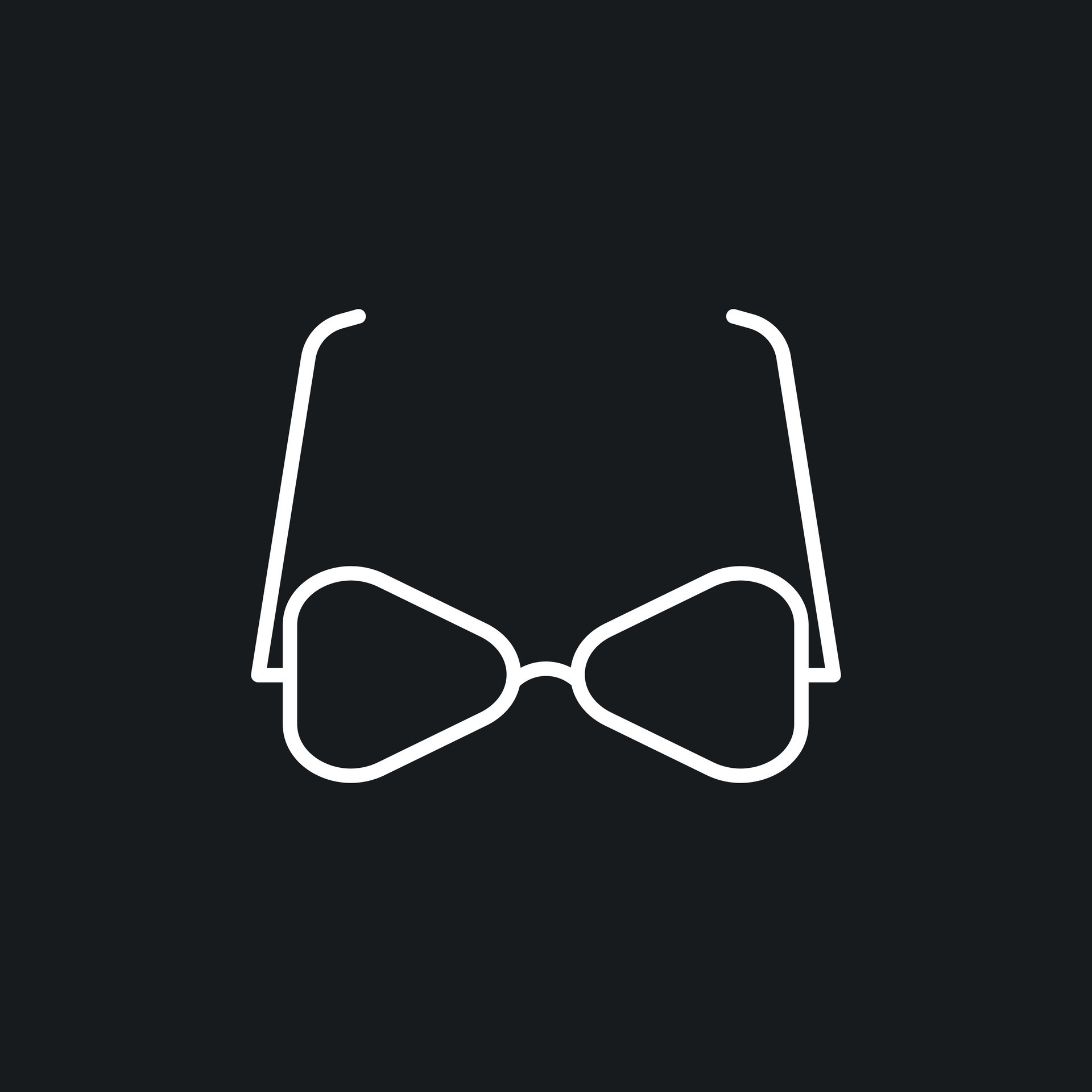 Sunglasse vector icon. Eyewear flat illustration. 25933939 Vector Art