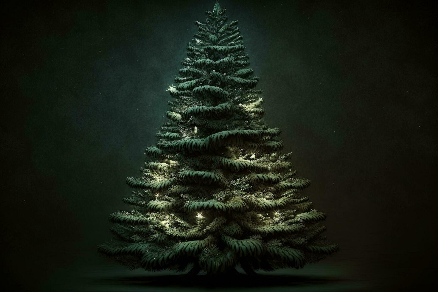 Christmas tree backgrounds generated by AI photo