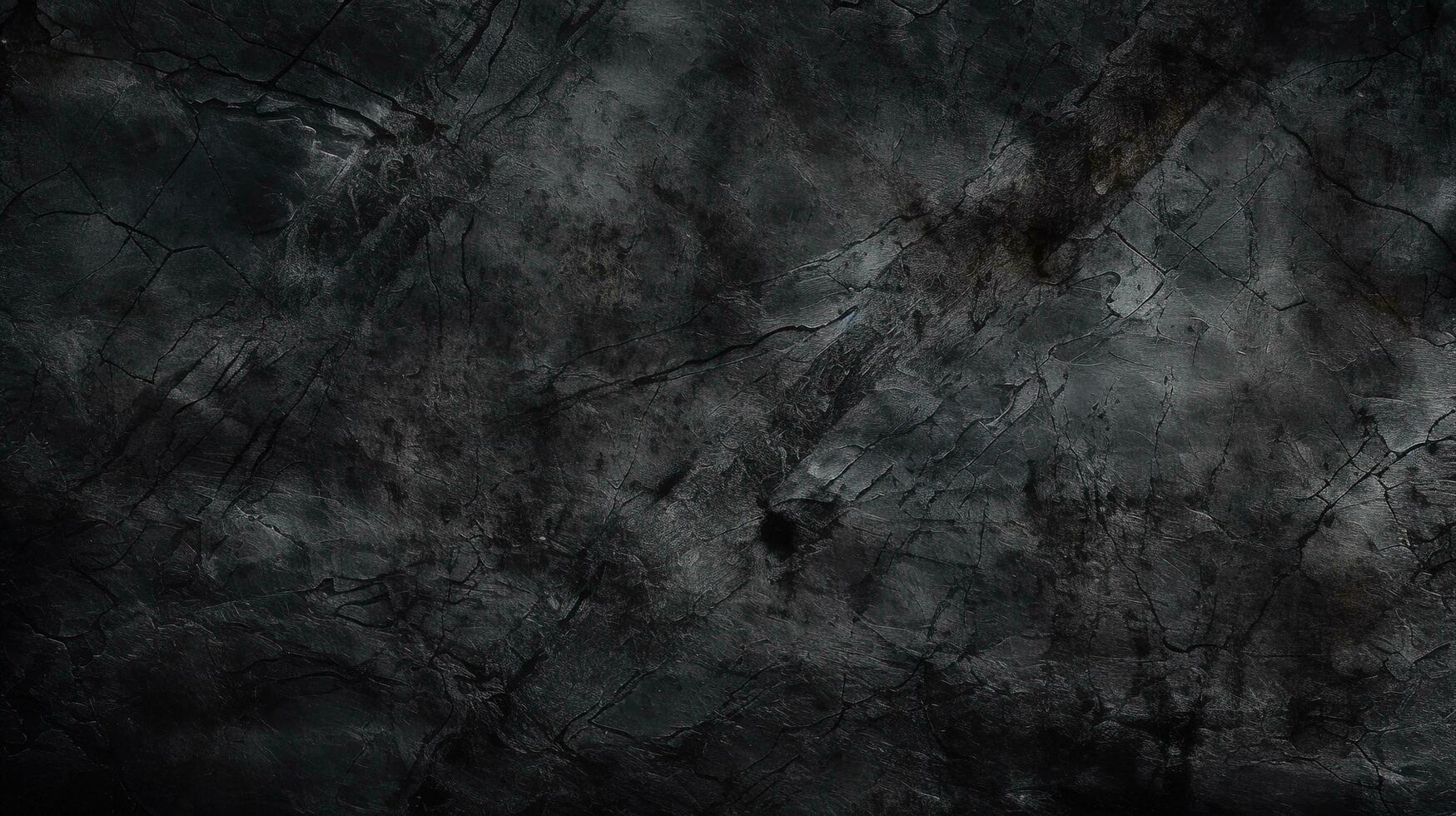 Abstract black grunge pattern background, generated by AI photo