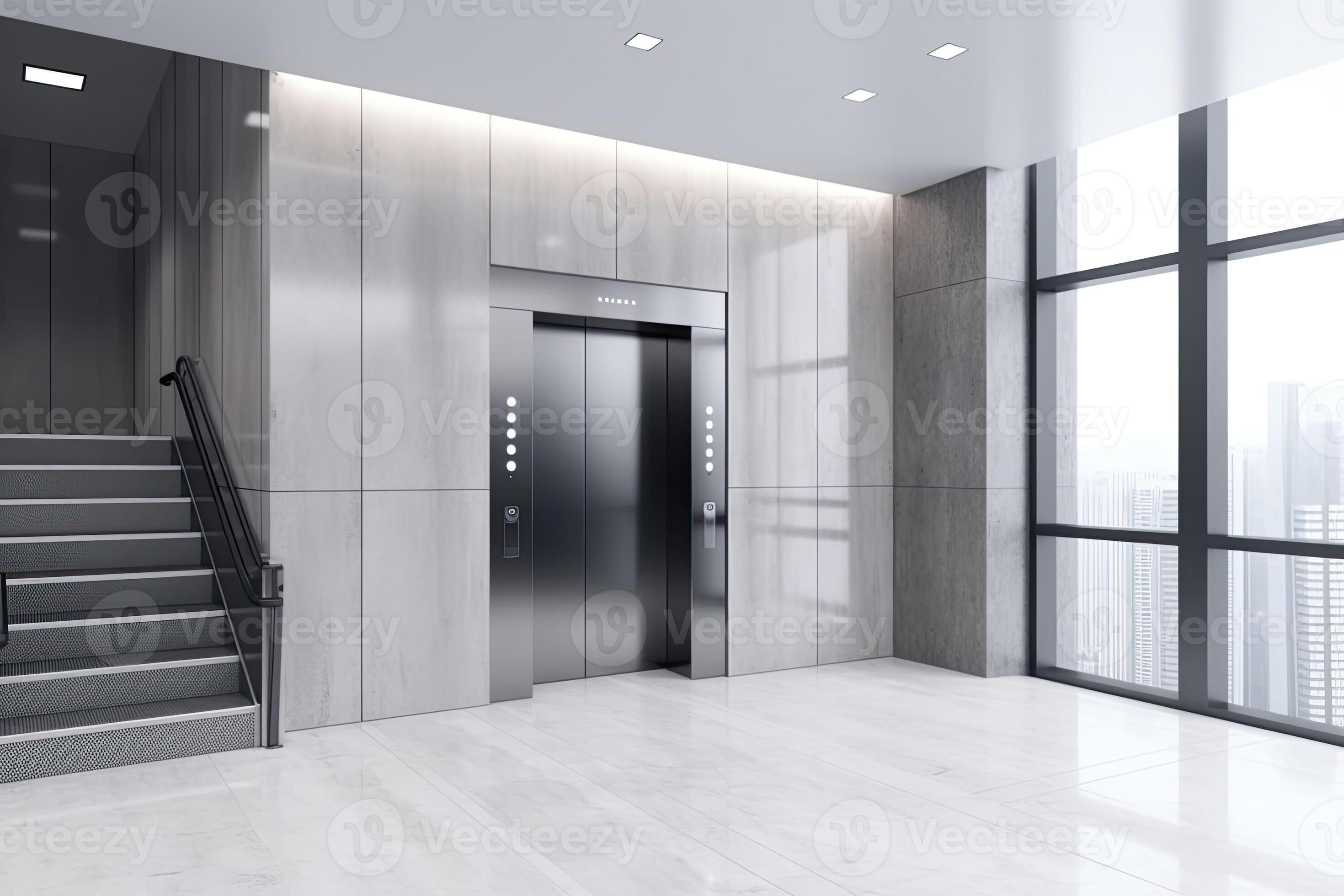 elevator lobby contemporary