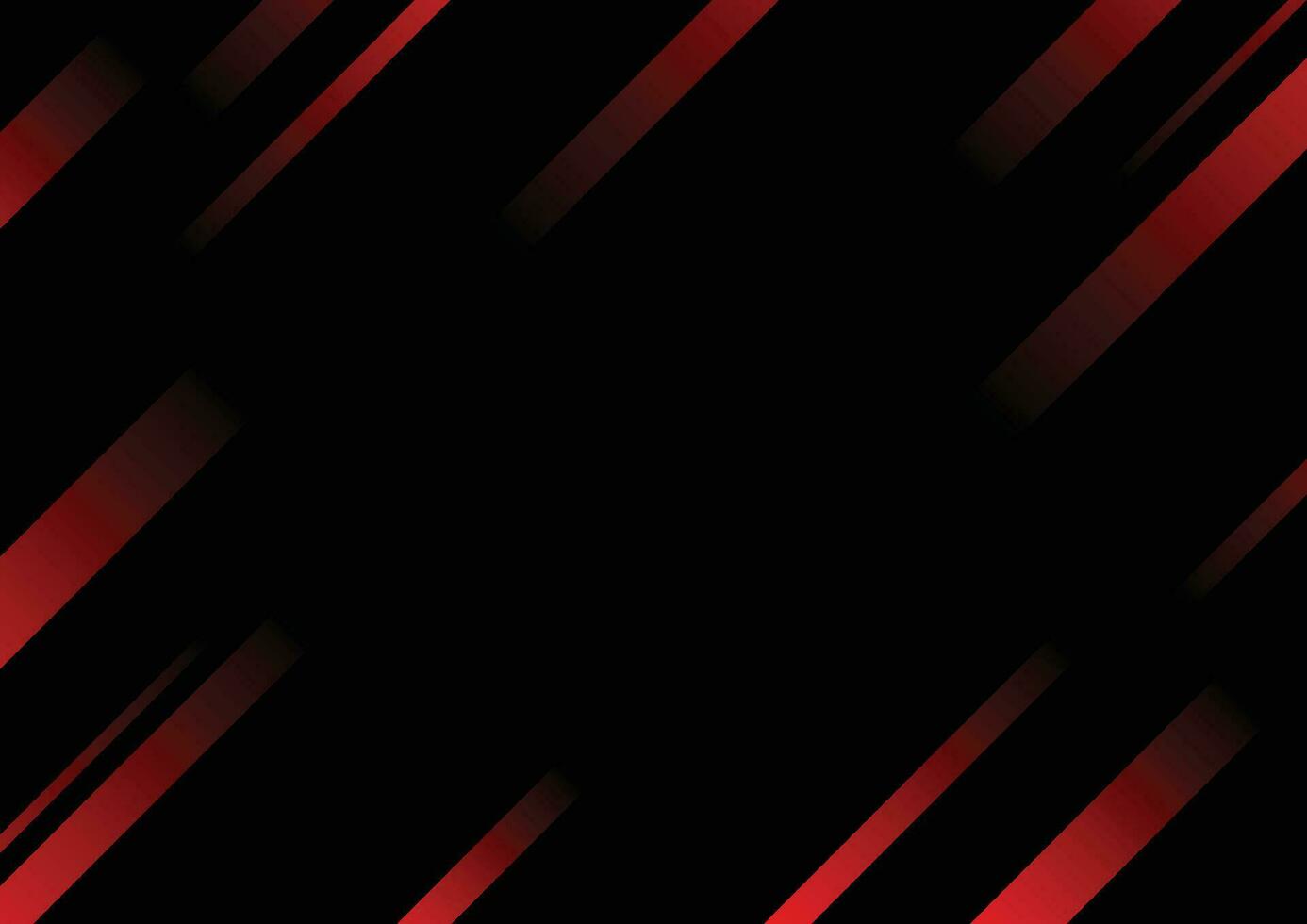 Abstract red line and black background for business card, cover, banner, flyer. Vector illustration