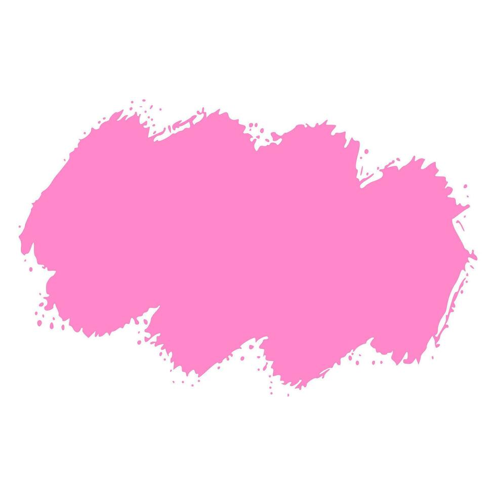 Grunge brush stroke vector