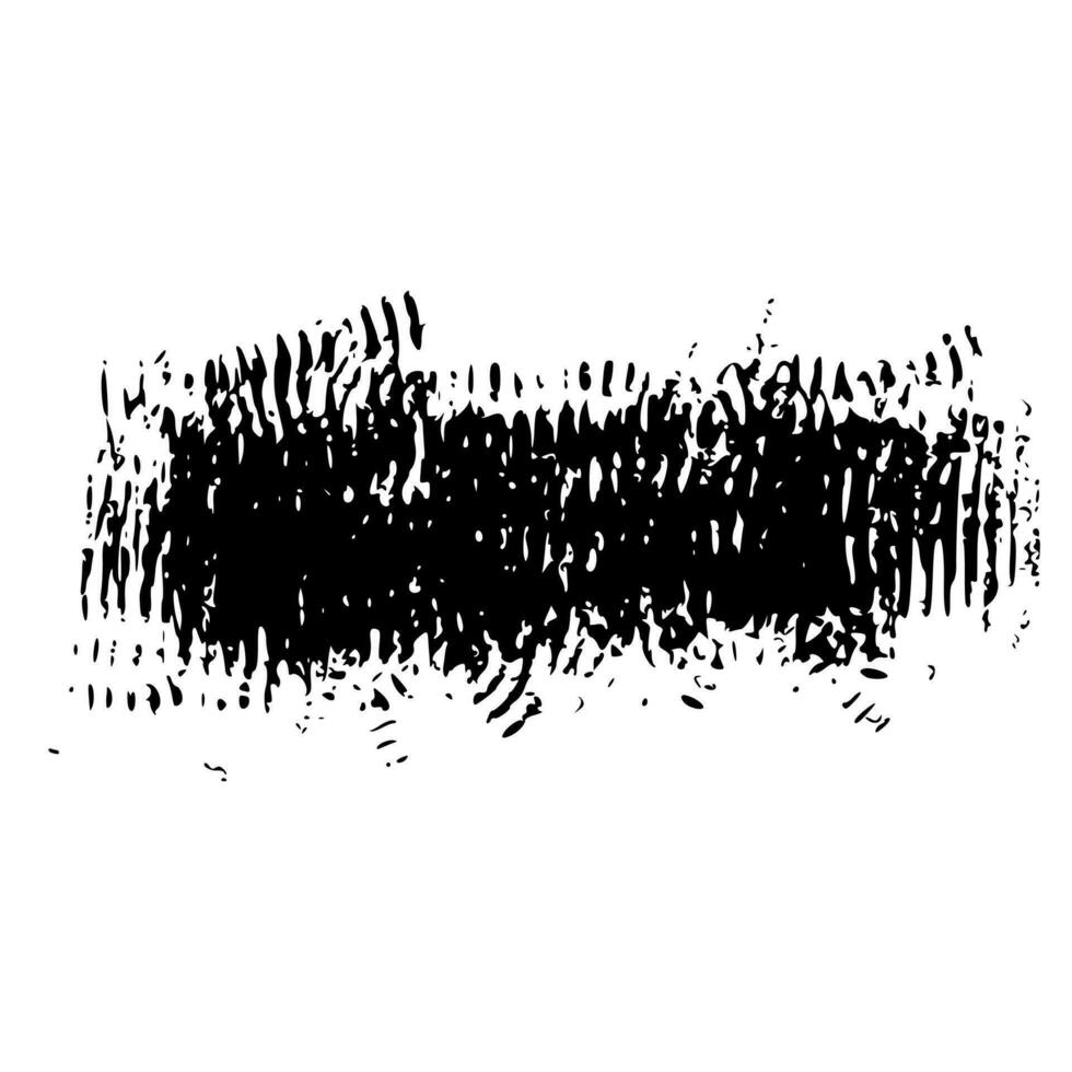 Paint brush stroke texture vector
