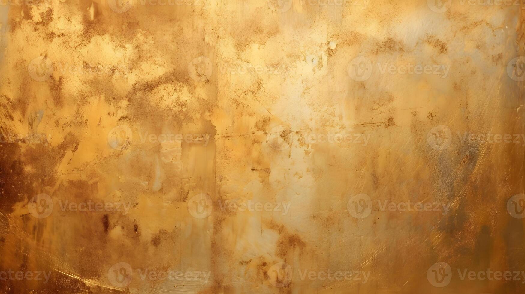 Golden abstract background. AI Generated. photo