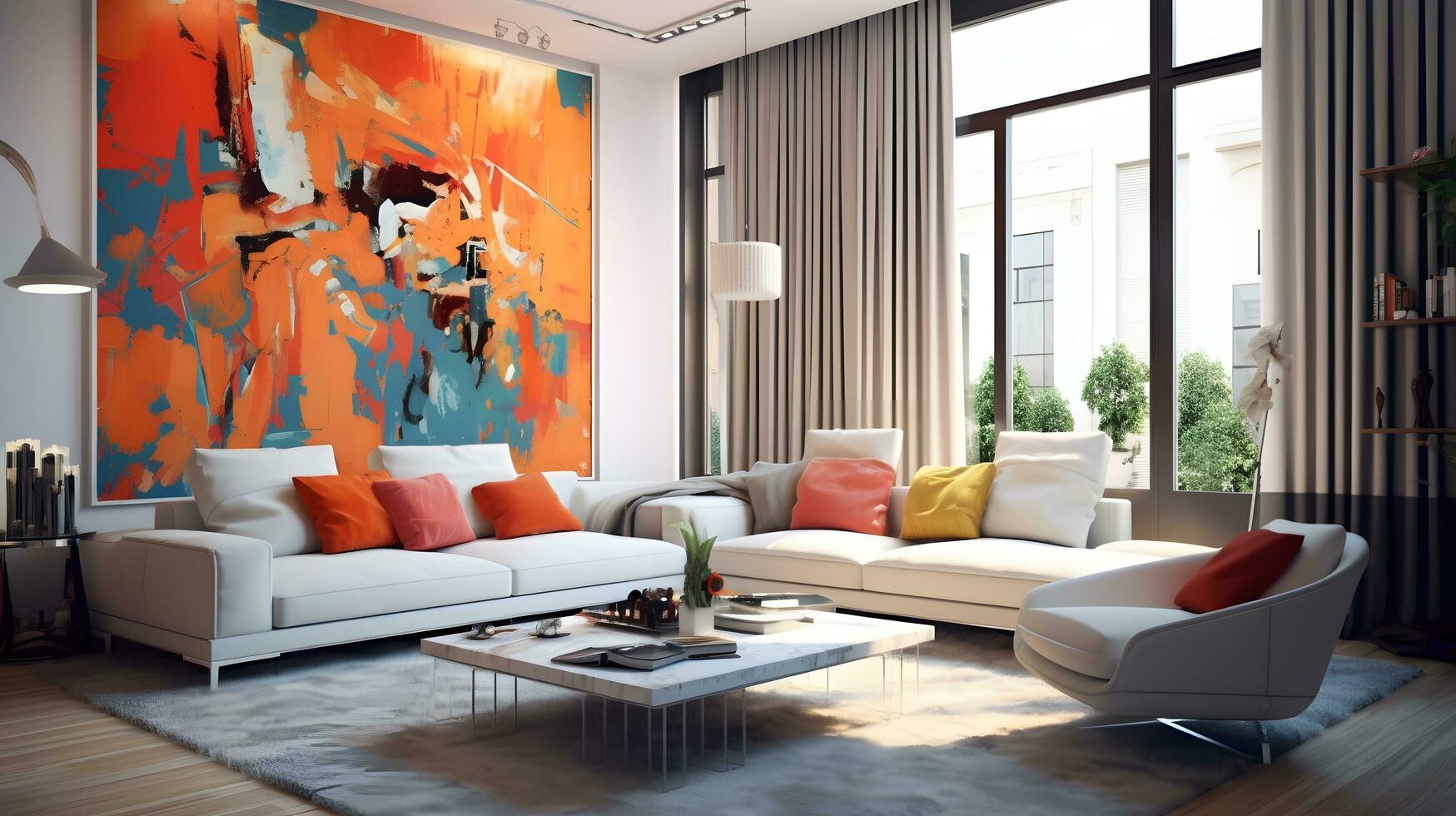 beautiful apartment, interior photo